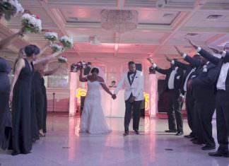 Royal Manor Garfield NJ Christian Wedding | Jade & Scott | Grand Entrance