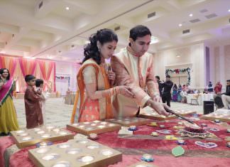 Founders Inn & Spa Virginia Beach Wedding | Harini & Vivek | Garba Grand Entrance