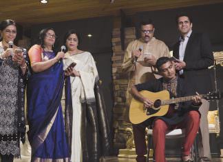 Aviano Community Center Sangeet | Sapna & Shyam | Groom Mother & Siblings