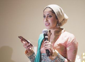 Aviano Community Center Sangeet | Sapna & Shyam | Aarushi Speech