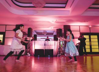 Martinsville Gardens Bridgewater NJ Wedding | Ruchi & Vishal | Sanvi and Ishani Dance