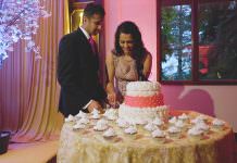 Martinsville Gardens Bridgewater NJ Wedding | Ruchi & Vishal | Cake Cutting