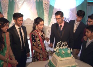 Deewan Banquet Piscataway NJ Engagement | Krishna & Nishant | Cake Cutting