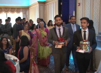 Deewan Banquet Piscataway NJ Engagement | Krishna & Nishant | Grand Entrance