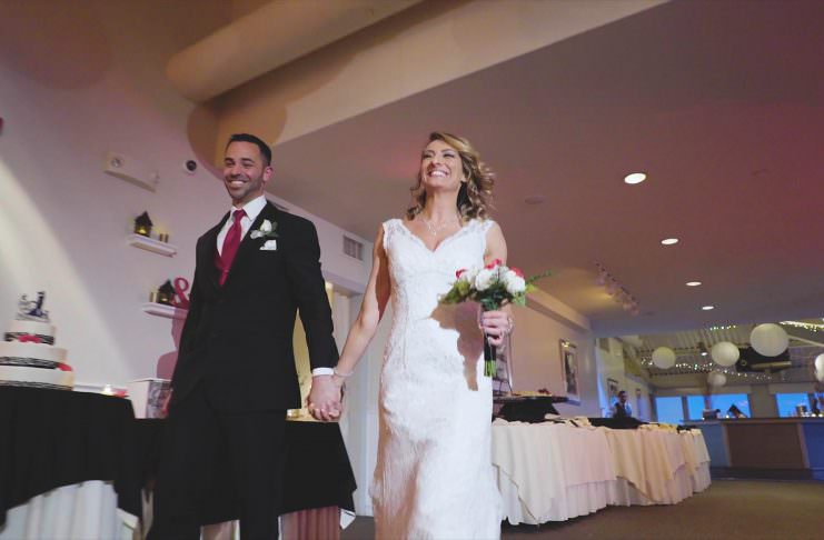 McLoones Pier House Long Branch NJ Wedding | Geraldine & Daniel | Grand Entrance