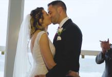 Mcloones Pier House Long Branch NJ Wedding | Geraldine & Daniel | Ceremony