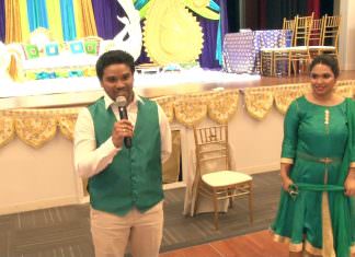 Tagore Banquet Hall Somerset NJ Engagement | Shrutika & Prasad | Bride Groom Speech