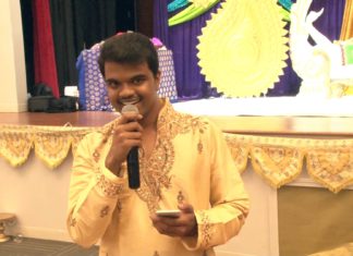 Tagore Banquet Hall Somerset NJ Engagement | Shrutika & Prasad | Singing Performance