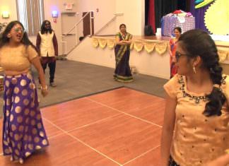 Tagore Banquet Hall Somerset NJ Engagement | Shrutika & Prasad | Group Performance