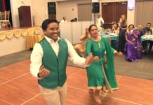 Tagore Banquet Hall Somerset NJ Engagement | Shrutika & Prasad | Bride Groom Dance