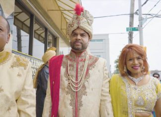 Golden Terrace Banquet Hall Richmond Hill NY Hindu Wedding | Diana & Shaun | Baraat