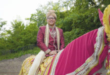 Royal Manor Garfield NJ Fusion Wedding | Khusbu & Jeff | Baraat