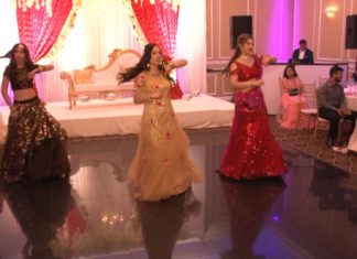 Deewan Banquet Piscataway NJ Hindu Wedding | Aanchal & Vijay | Bride Family Dance