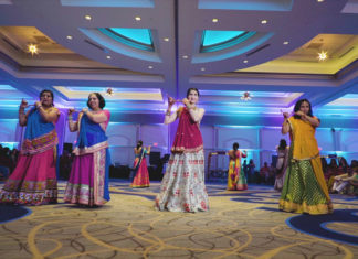 Hilton Richmond Hotel & Spa Short Pump VA Hindu Wedding | Gina & Dharav | Bride Family and Friends Dance