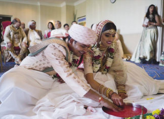 Hilton Richmond Hotel & Spa Short Pump VA Hindu Wedding | Gina & Dharav | Coin Game