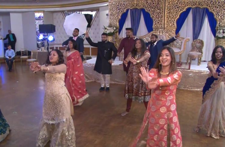 Woodhaven Manor Woodhaven NY Engagement | Sharmin & Faizan | Friends Dance