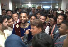 Woodhaven Manor Woodhaven NY Engagement | Sharmin & Faizan | Groom Grand Entrance