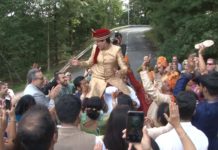 The Views At Mount Fuji Hillburn NY Hindu Wedding | Roshni & Matthew | Baraat