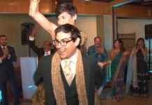 The Views At Mount Fuji Hillburn NY Hindu Wedding | Roshni & Matthew | Couple Grand Entrance