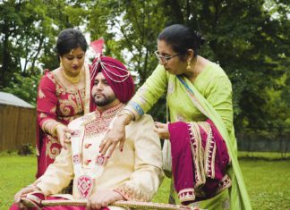 The Imperia Somerset NJ Sikh Wedding | Navjot & David | Sehra Bandi