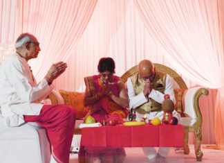 Quality Inn and Suites Batavia New York Engagement | Janki & Neal | Groom Parents Grah Shanti