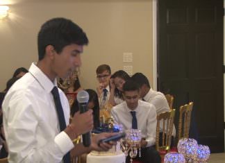Deewan Banquet Piscataway NJ Sweet 16 | Aashita Sweet 16 | Academy Friend Speech