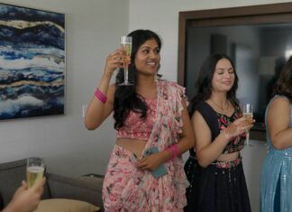 Hyatt Regency Dulles Herndon VA Hindu Wedding | Jahnvi & Rajan | Bridal Party Toast