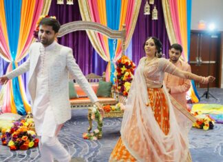 Hyatt Regency Dulles Herndon VA Hindu Wedding | Jahnvi & Rajan | Garba Part 1