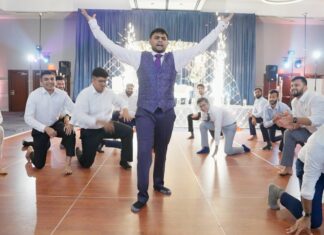 Hyatt Regency Dulles Herndon VA Hindu Wedding | Jahnvi & Rajan | Reception Jahnvi Family Friends Dance