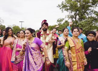 Marigold Somerset NJ Hindu Wedding | Zalak & Parag | Baraat
