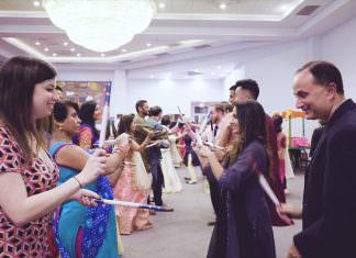 Shri Swaminarayan Temple Cinnaminson NJ Hindu Wedding | Khushboo & Ruben | Garba