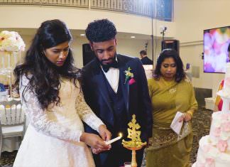 Royal Alberts Palace Fords NJ Greek Orthodox Wedding | Sibyl & Jithin | Lighting Of The Candles