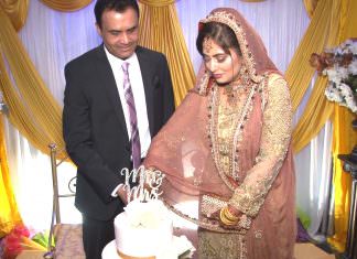 Shahnawaz Palace Edison NJ Muslim Wedding | Hifza & Ansar | Cake Cutting