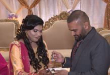 Patton Hall Sterling VA Reception | Jasdeep & Satbir | Cake Cutting
