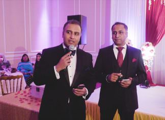 Deewan Banquet Piscataway NJ Reception | Gurleen & Ravneet | Brother in Laws Toast
