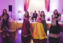 Deewan Banquet Piscataway NJ Reception | Gurleen & Ravneet | Sisters Dance
