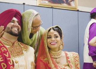 Gurudwara Singh Sabha Port Reading NJ Sikh Wedding | Navjot & David | Shagun
