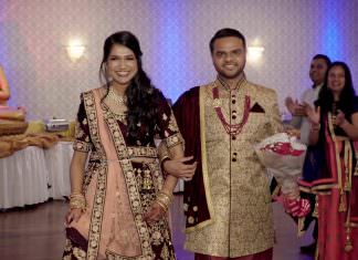 Nanking Restaurant South Plainfield NJ Engagement | Niki & Hardik | Grand Entrance