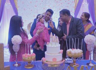 Deewan Banquet Piscataway NJ Birthday | Amyra Birthday | Cake Cutting