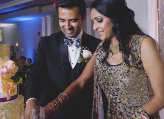 Sheraton Mahwah Mahwah NJ Indian Wedding | Avni & Bhartesh | Cake Cutting