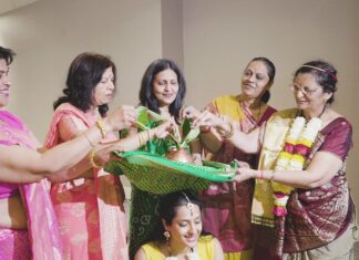 Groom Residence Indian Wedding | Avni & Bhartesh | Bride Pithi Part I