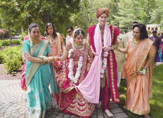 The Tides Estate NJ Fusion Wedding | Prerna & Kevin | Vidaai