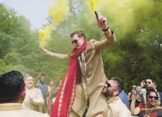 The Tides Estate NJ Fusion Wedding | Prerna & Kevin | Baraat