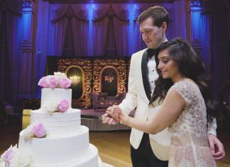 The Tides Estate NJ Fusion Wedding | Prerna & Kevin | Cake Cutting