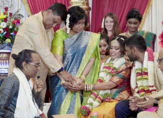 Sri Guruvaayoorappan Temple Morganville NJ South Indian Wedding | Natasha & Shekar | Kanyadaan