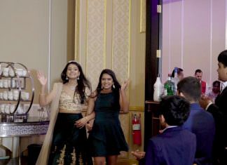 Deewan Banquet Piscataway NJ Sweet 16 | Amrutha Sweet 16 | Amrutha Entrance