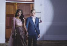 Marigold Somerset NJ Fusion Wedding | Anita & Patrick | Grand Entrance