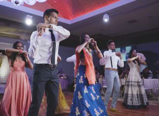 Marigold Somerset NJ Fusion Wedding | Anita & Patrick | Bride Cousins Dance