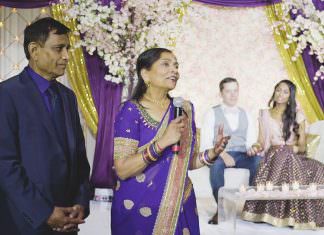 Marigold Somerset NJ Fusion Wedding | Anita & Patrick | Bride Parents Speech