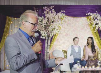 Marigold Somerset NJ Fusion Wedding | Anita & Patrick | Groom Father Speech